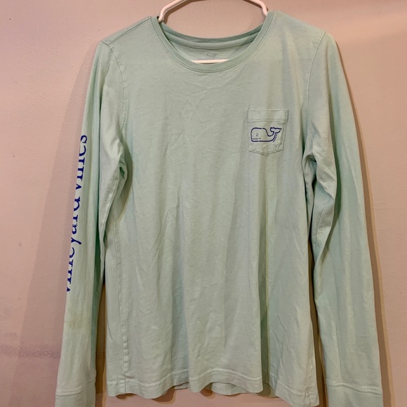 Vineyard Vines Tops - Vineyard Vines Vintage Whale Graphic Pocket Tee